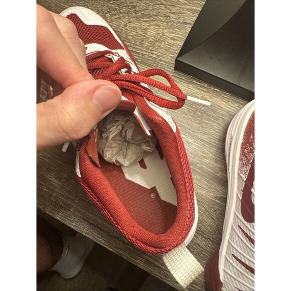 Rare Nike Lunar TR1 NRG OU Oklahoma Men\'s Size 8.5 White/Crimson BOOMER SOONER! main image 11